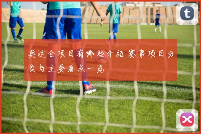 奥运会项目有哪些介绍 赛事项目分类与主要看点一览